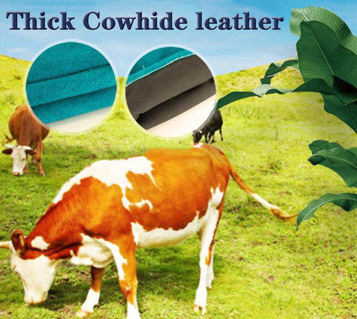Gant Uzhika avec coutures renforcées et durables.
