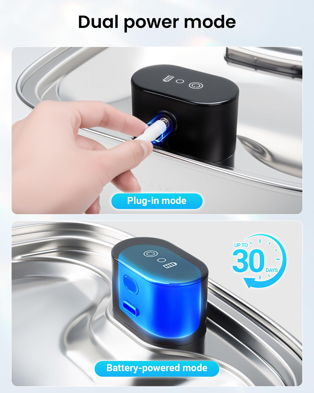 Vacqueen fontaine: filtration en cinq étapes pour eau plus fraîche.