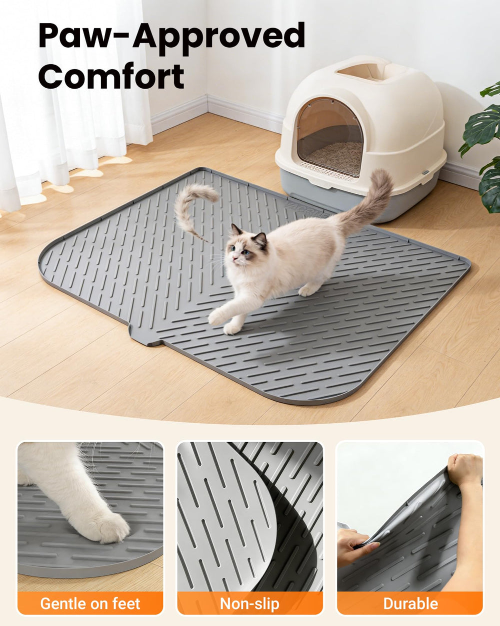 Vacqueen tapis-polyvalent usage, utilisable aussi comme tapis de repas.