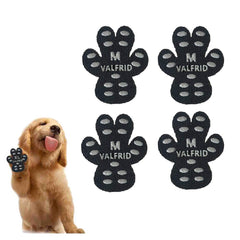 Protections-pattes VALFRID anti-glisse pour chien sur sols lisses, meilleure adhérence.