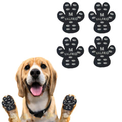 VALFRID tampons-patte anti-glisse sur bois pour chiens, stabilité accrue sur sols durs.