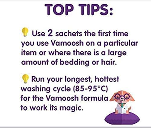Vamoosh Filtre Lavage Propre – filtre clair sans poils