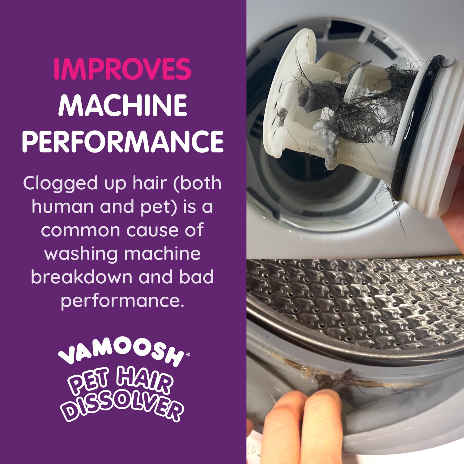 Linge et literie propres sans poils grâce à Vamoosh