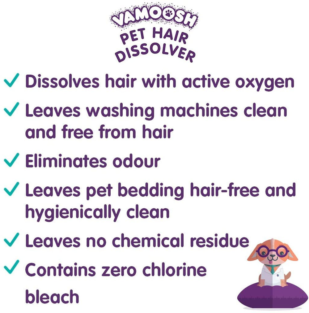 Vamoosh Tambour Lavage Propre – tambour et filtre sans poils