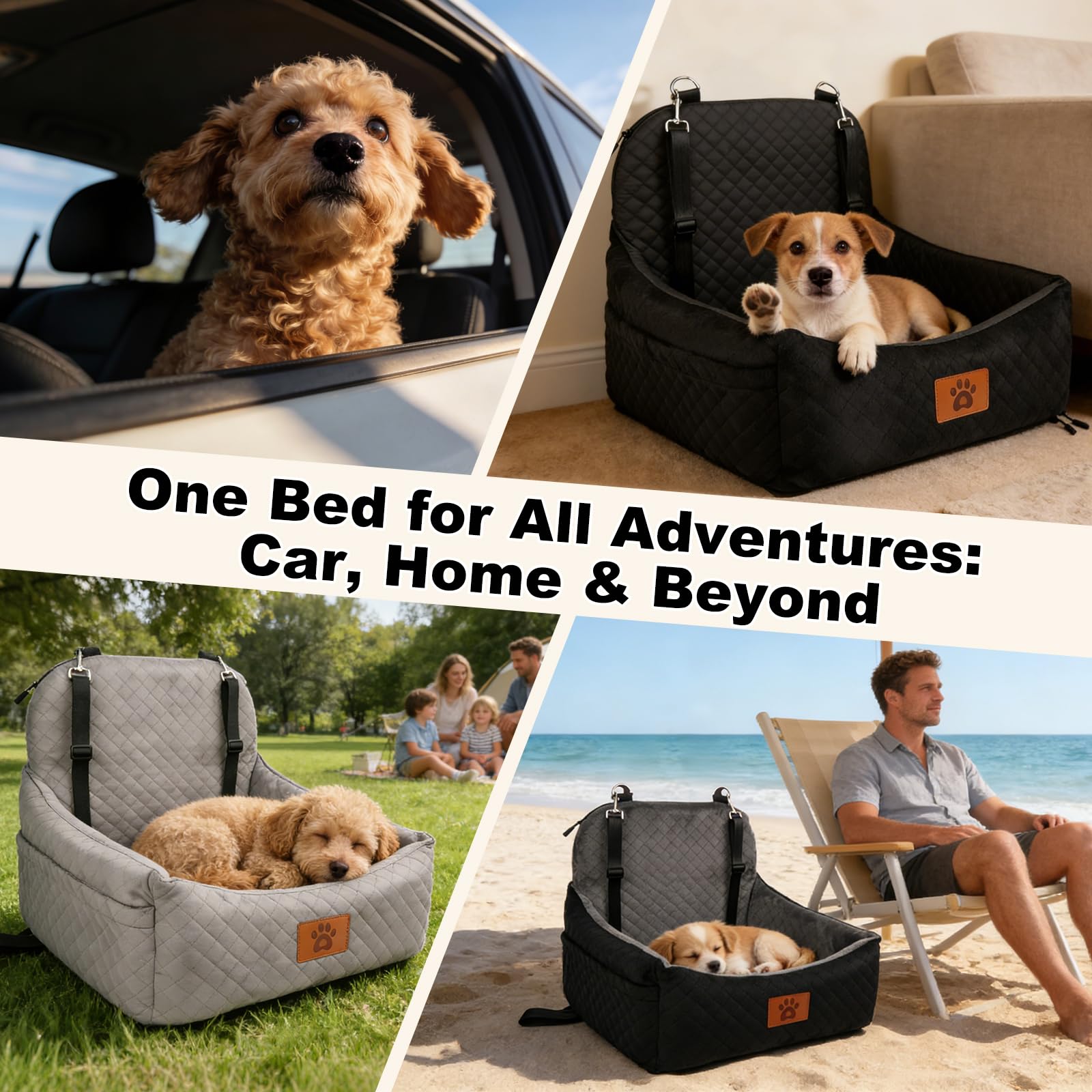 Vamtnner nid de voyage portable: transforme la voiture en espace familier