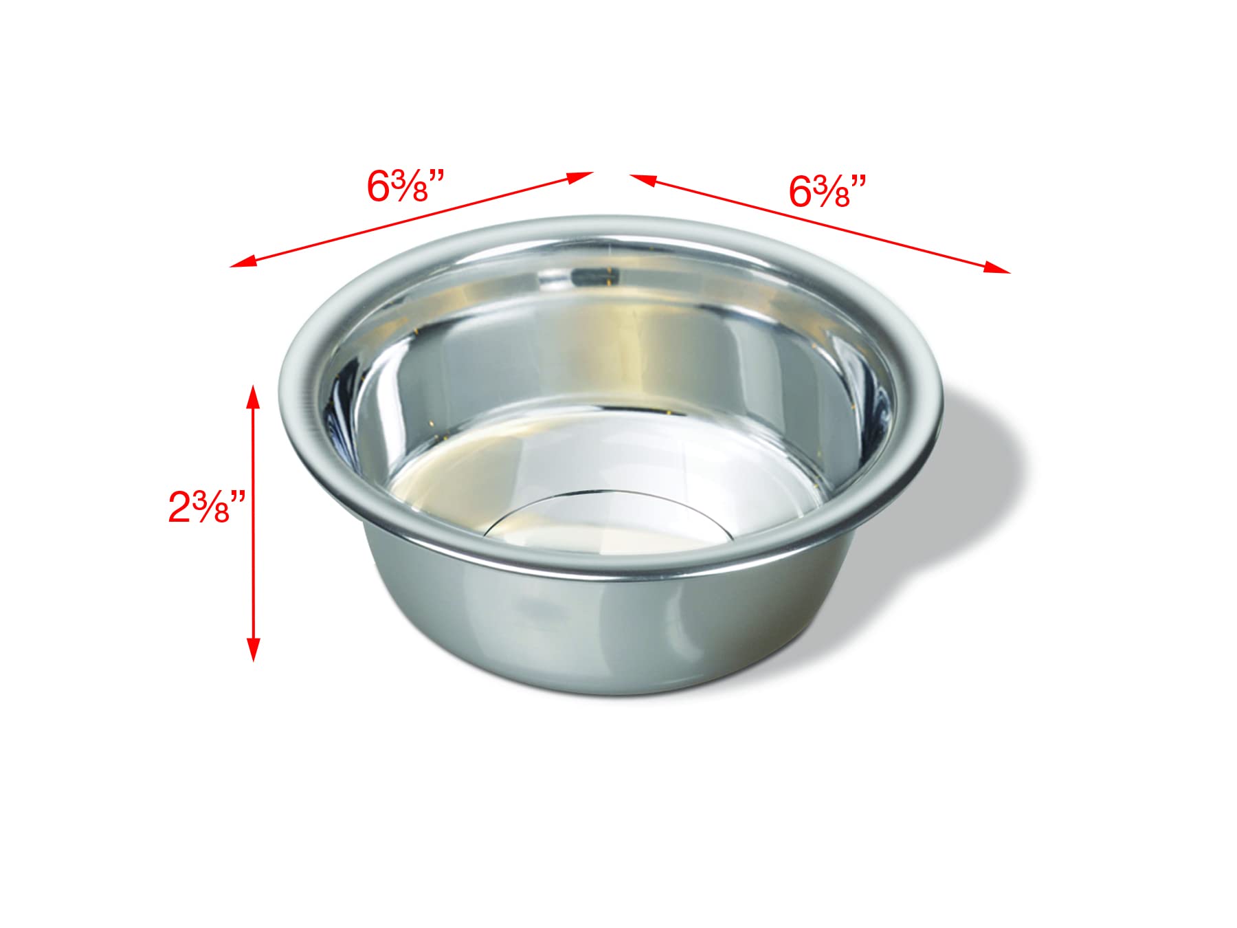 bol-van-ness-chien-inox-leger-lavable: Bol Van Ness en inox léger, durable et lave-vaisselle compatible