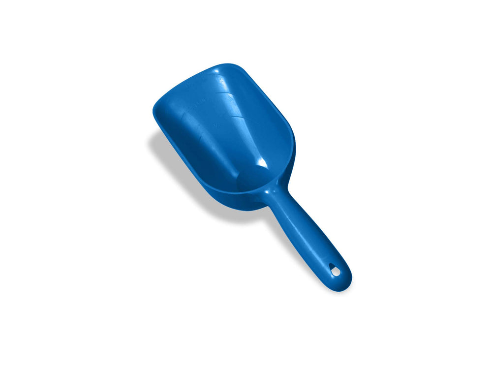 Cuillère doseuse Van Ness 1 tasse couleur bleue, pratique pour portions précises.