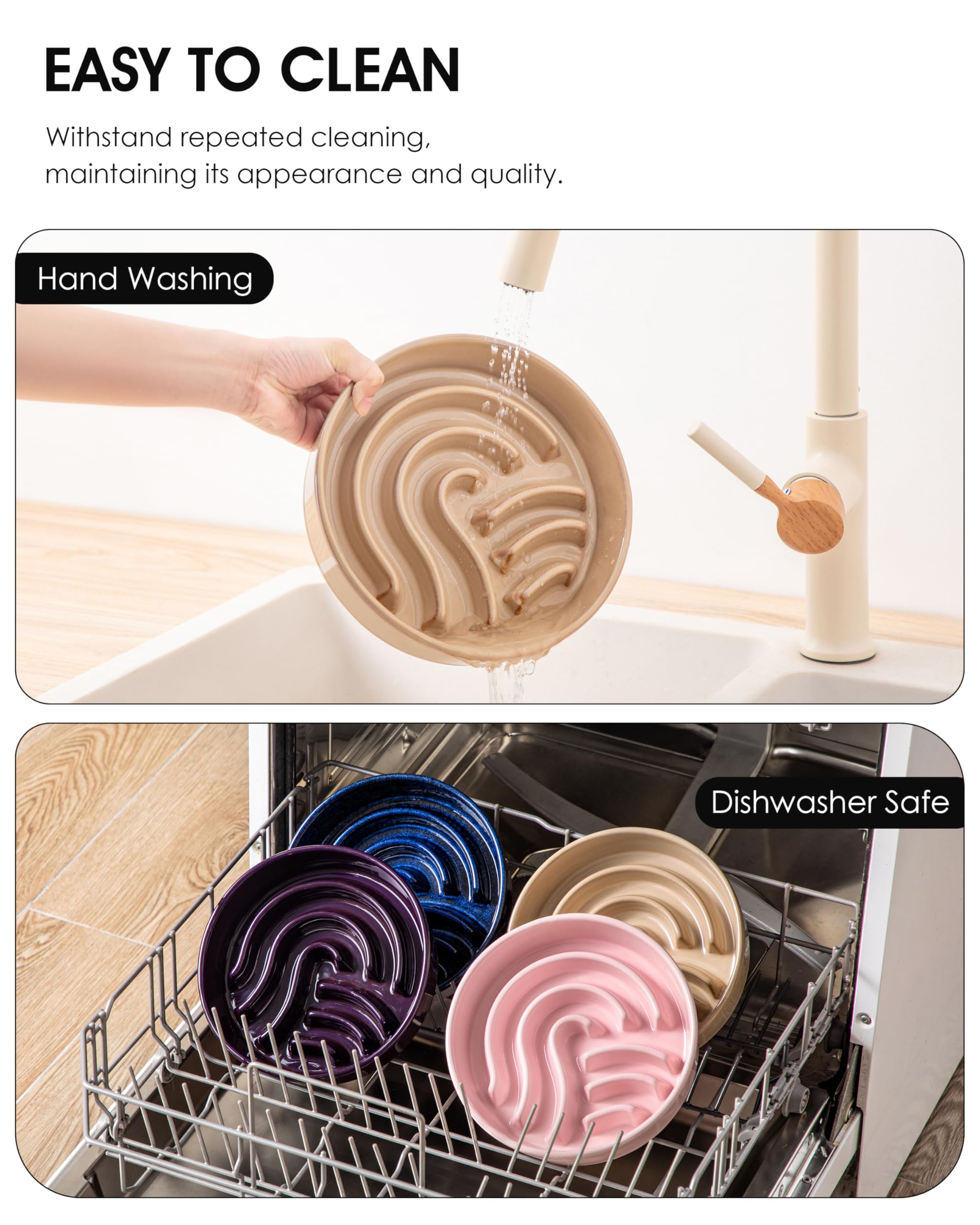 Couleur marron Vancasso, bol durable pour usage quotidien.