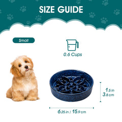 Puzzle floral bleu Vancasso, stimulation mentale lors des repas.