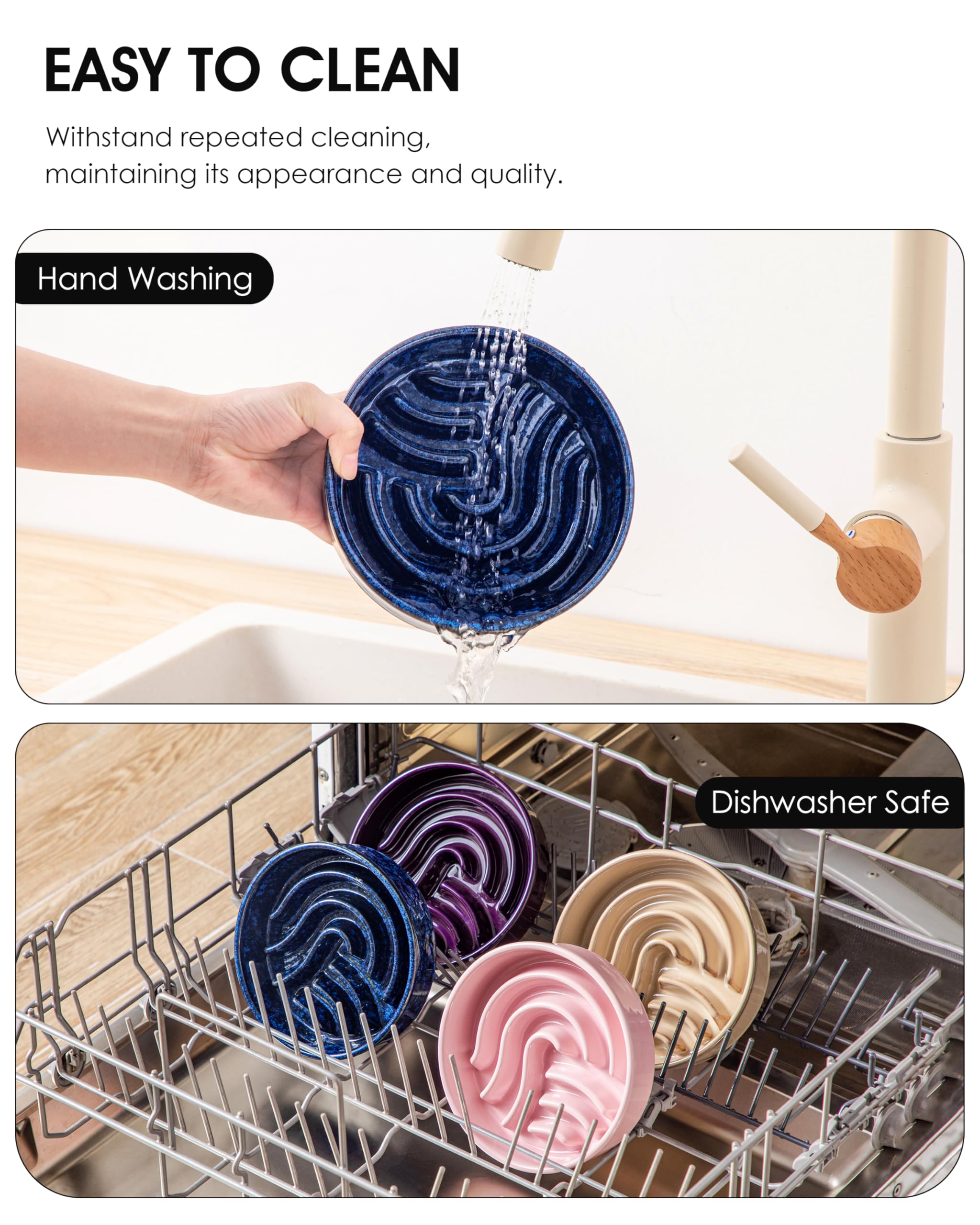 Utilisation quotidienne du bol vancasso bleu, repas plus simples et plaisants.