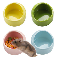 Gammelle VanEnjoy en céramique rose pour hamster, durable et facile à nettoyer