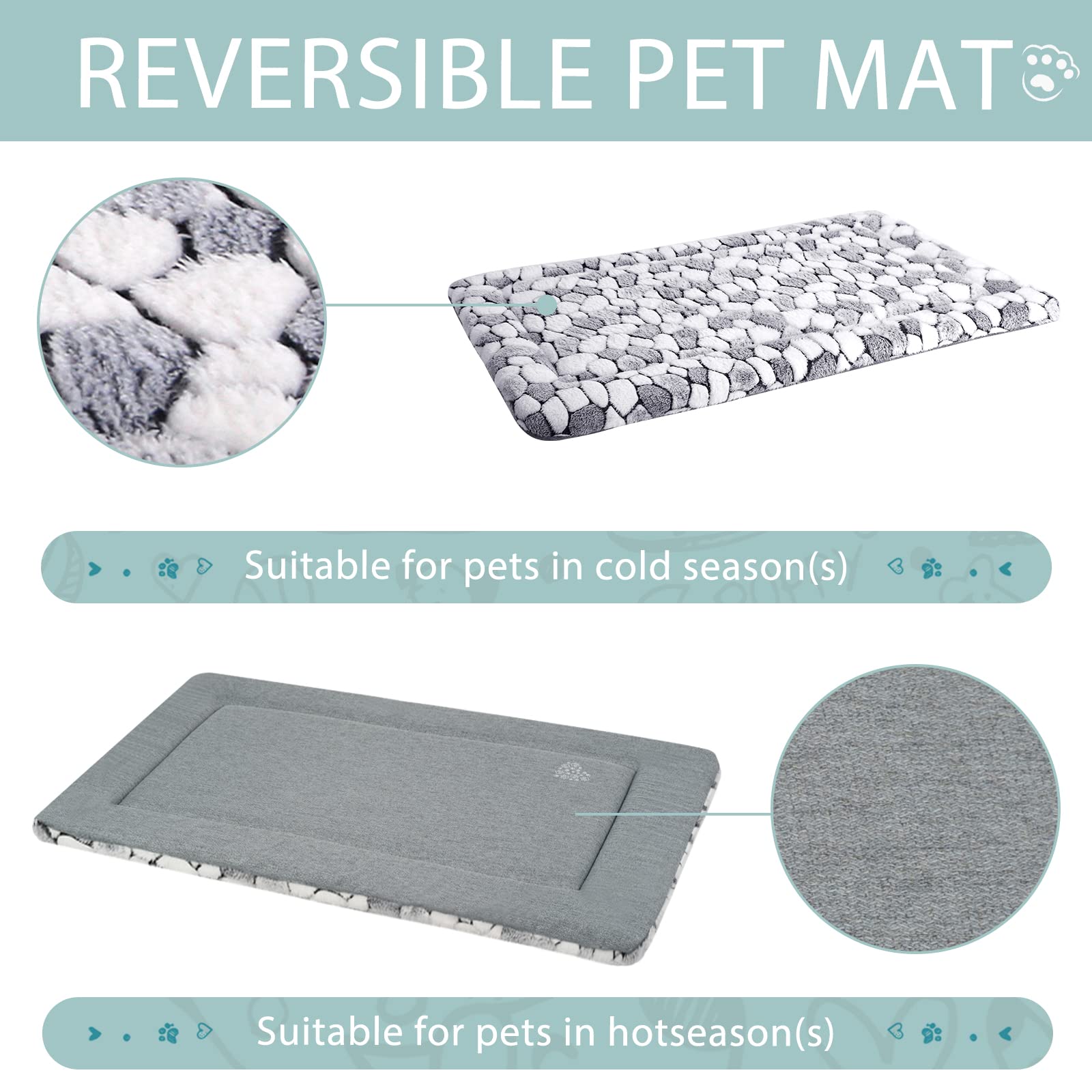 Gamme-tailles VANKEAN variée pour chiens et chats, ajustez facilement le couchage.