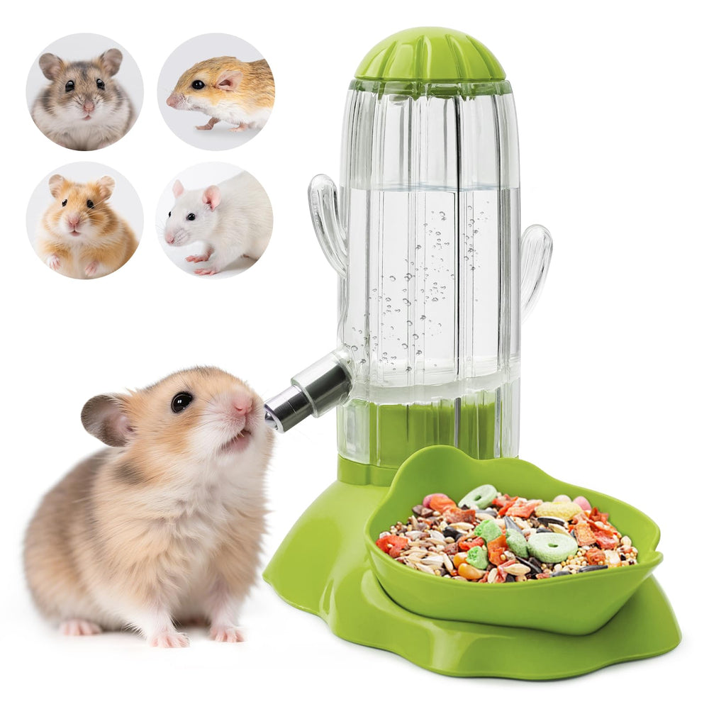 VANNON 2 en 1 abreuvoir-bouteille-eau pour hamster, pratique et durable.
