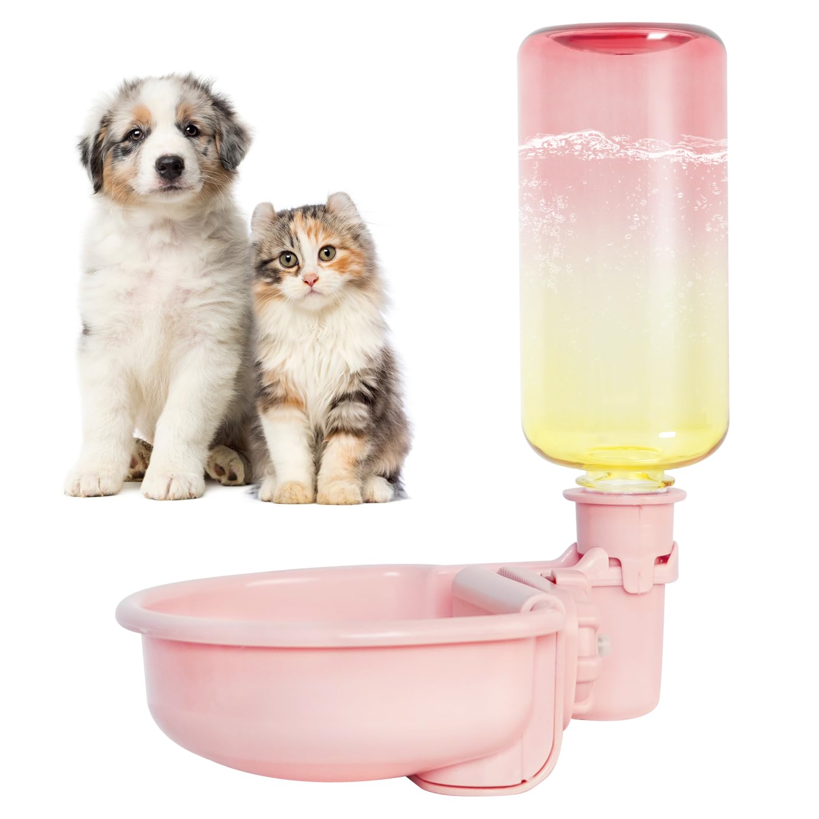 Bouteille Vannon 480ml gravité pour petits animaux, remplissage simplifié.