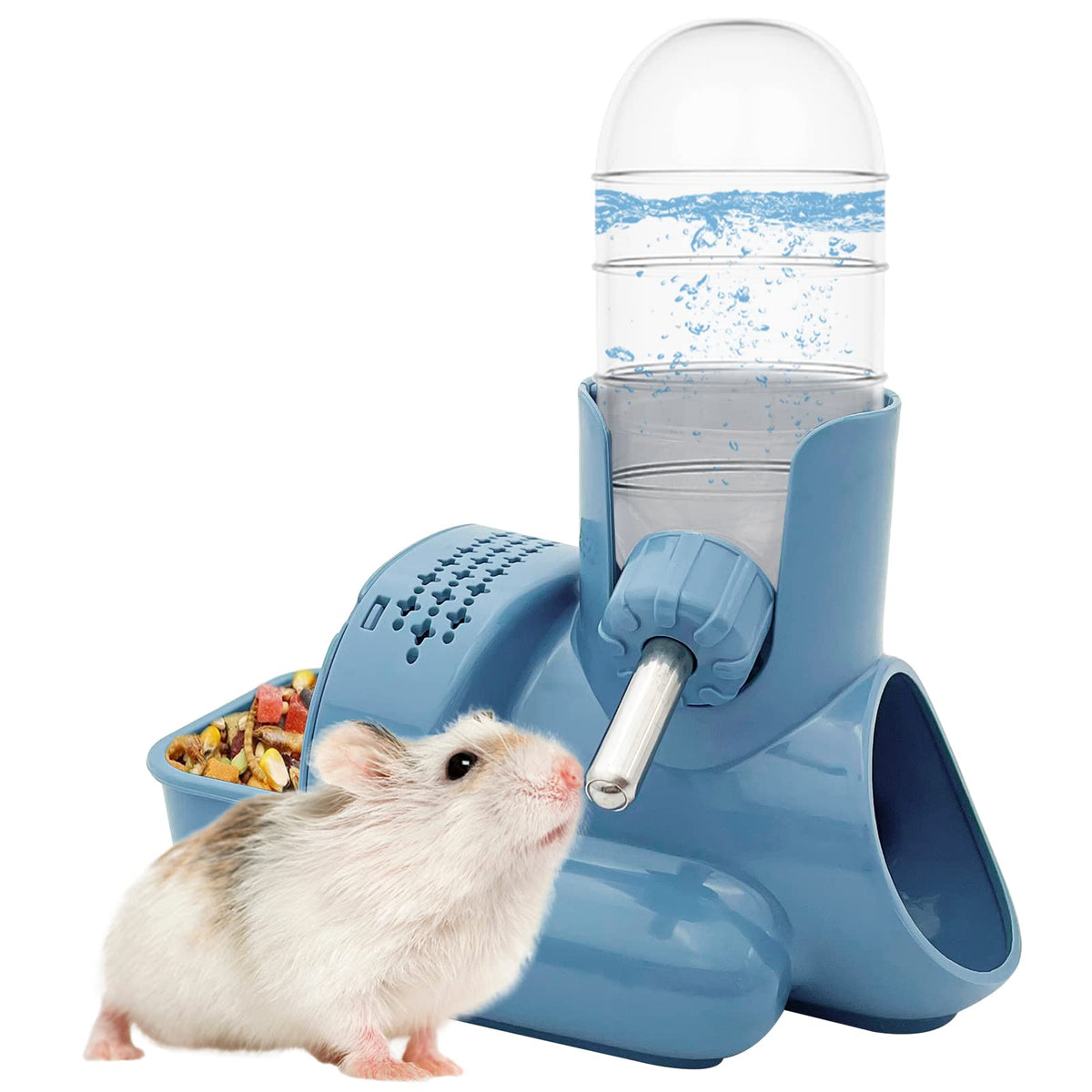 Bouteille Vannon 3 en 1 anti-goutte pour hamster, pratique et propre.