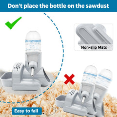 Conteneur aliments Vannon pour hamster, organisation pratique du repas