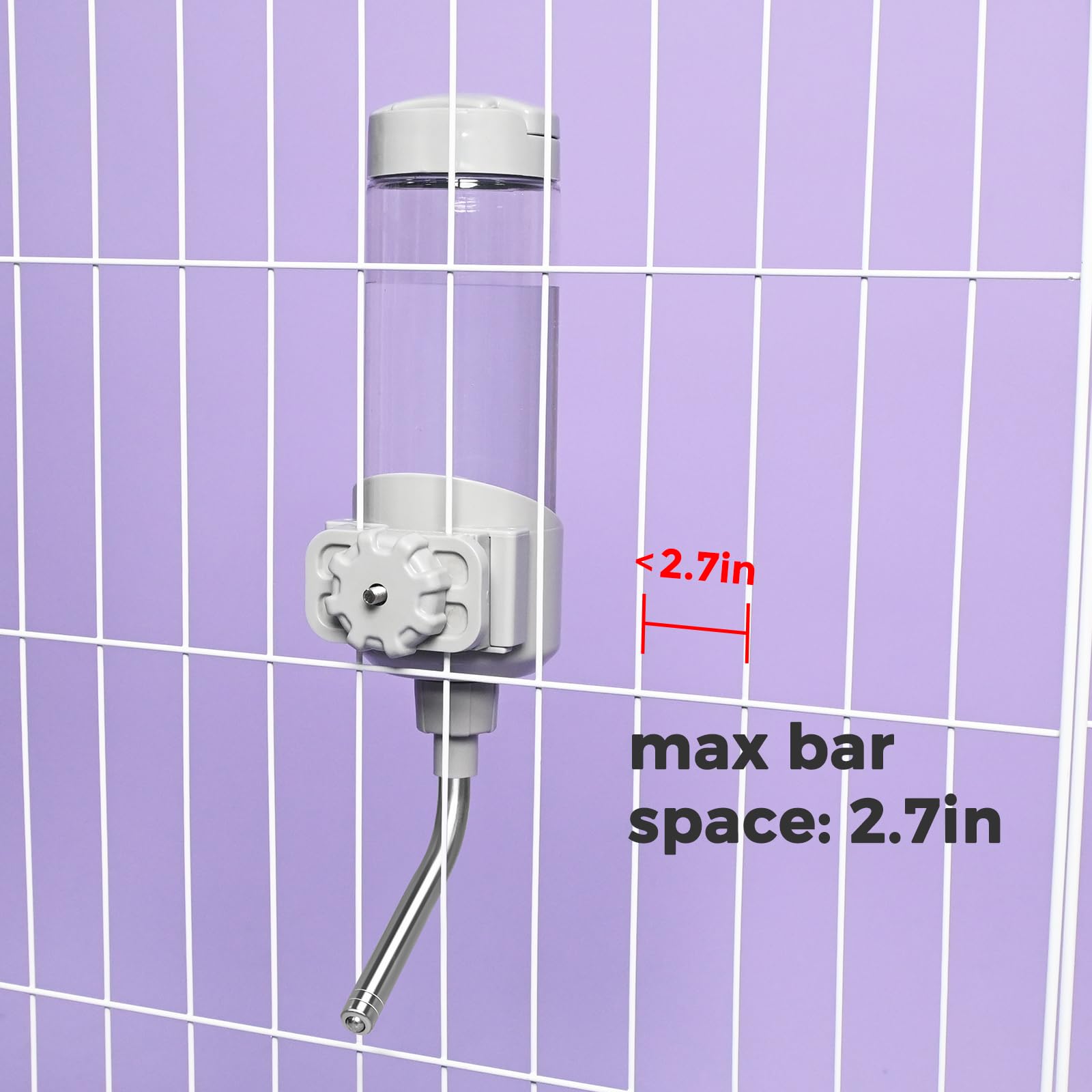 Vannon embout 12mm, débit d’eau fluide et régulier.