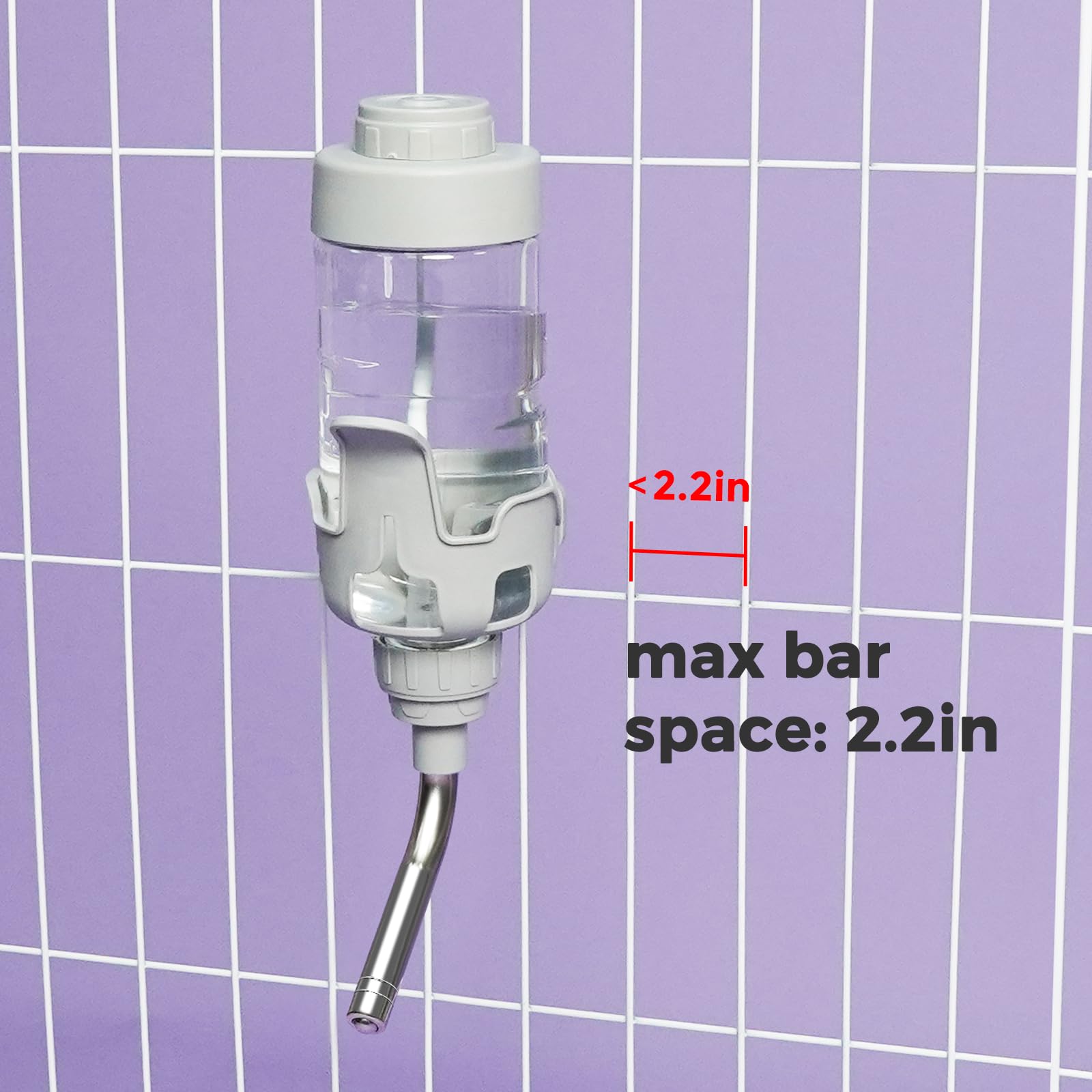 Installation rapide et sans outils du distributeur Vannon dans la cage.