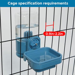 Installation facile sur cage grâce au bouton, sans outil nécessaire.