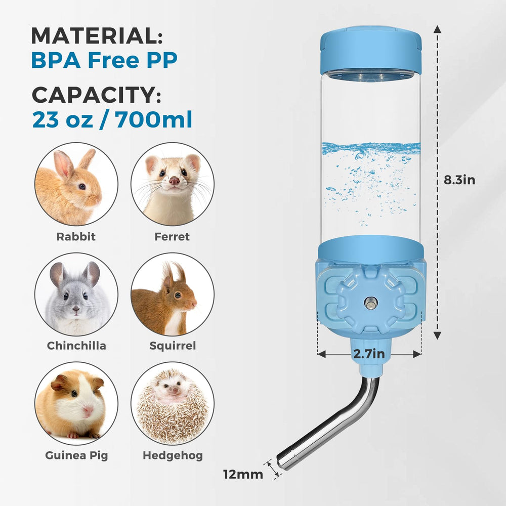 Materiau sans BPA pour l'eau quotidienne des petits animaux