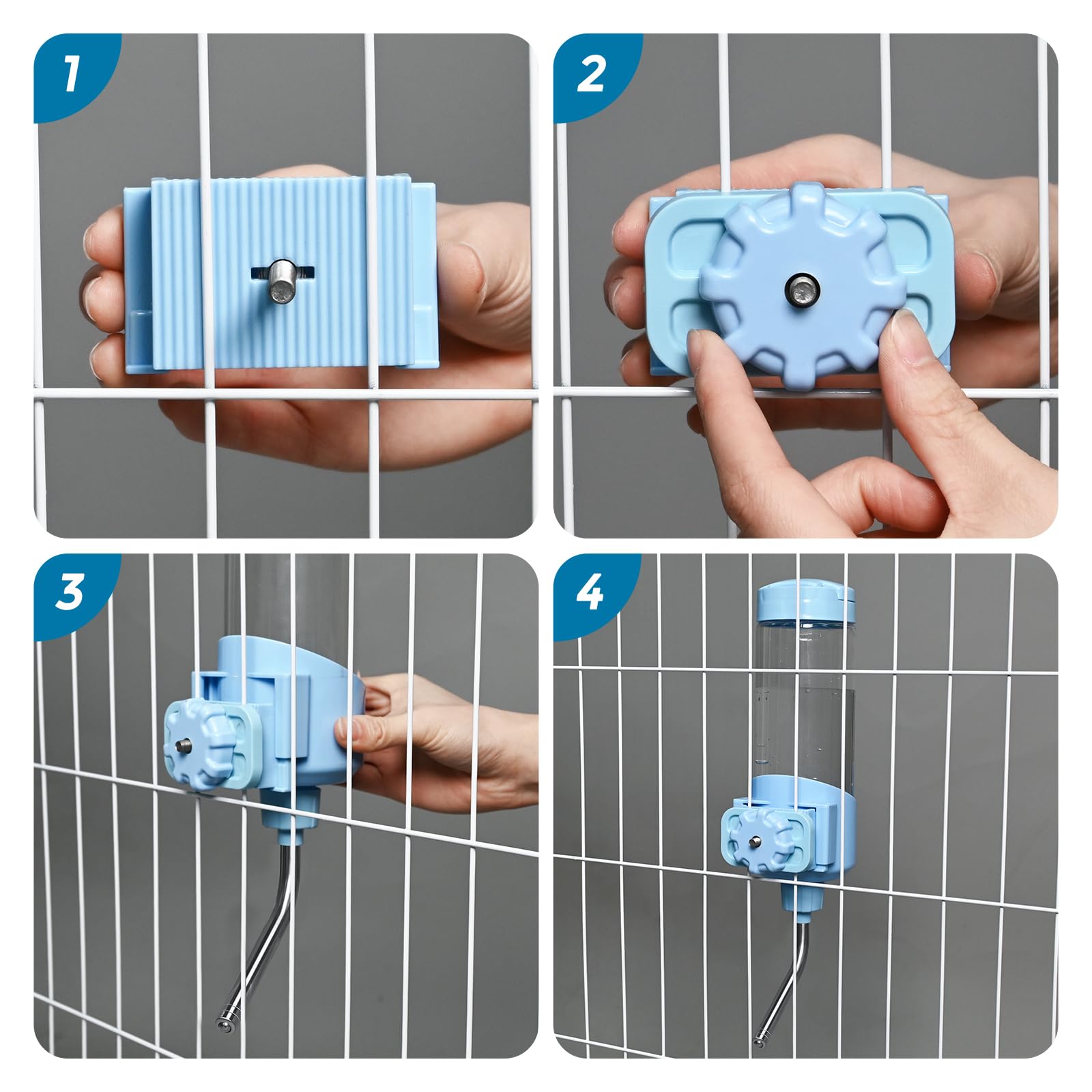 Nettoyage facile a 360 degres, sans angles morts