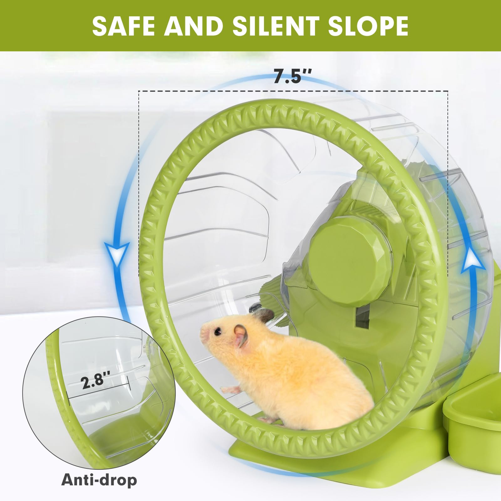Refuge-cachette Vannon pour hamsters, favorise le repos dans un espace sombre.