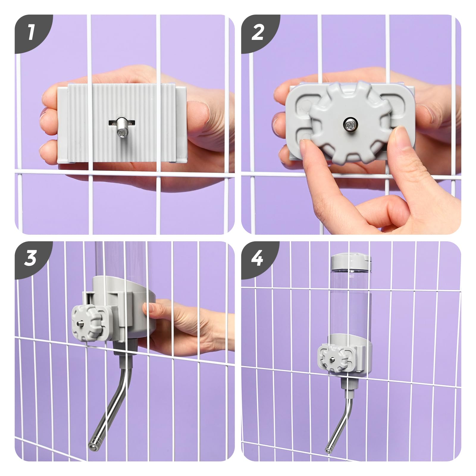 Vannon usage cage animaux, compatible chiens, chats et lapins.