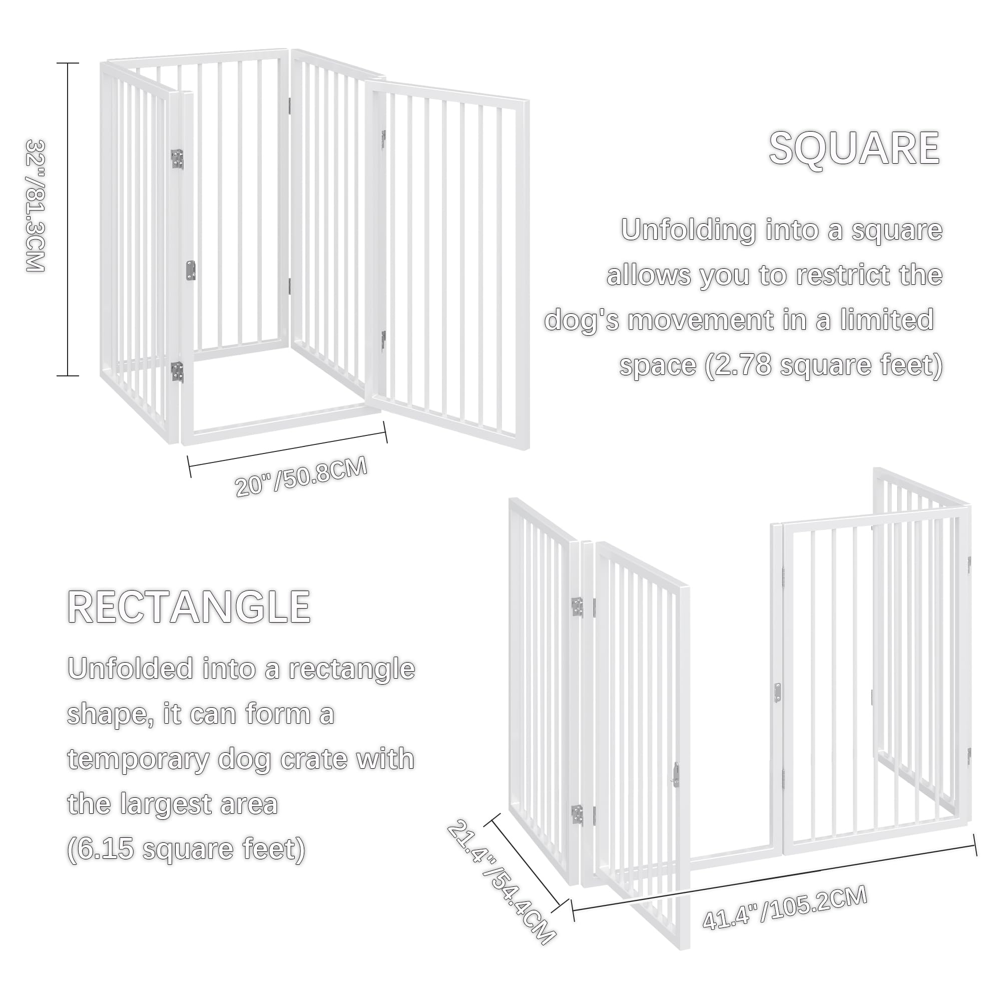 Barrière Vantas usage intérieur et extérieur, installation flexible.
