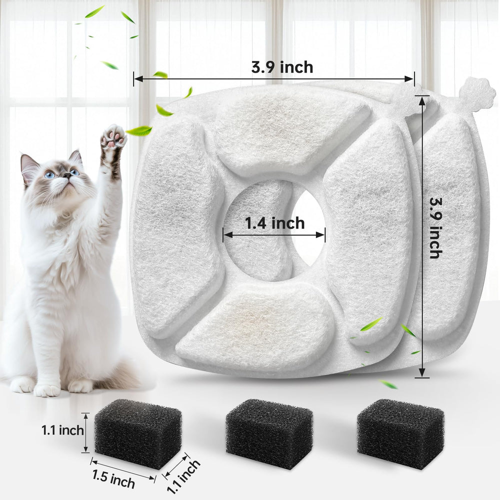 Éponge VANVE pour fontaine chat – pré-filtration robuste