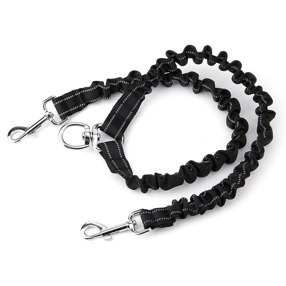 Laisse VANVENE utilisable avec ceinture de sécurité voiture pour trajets sûrs.