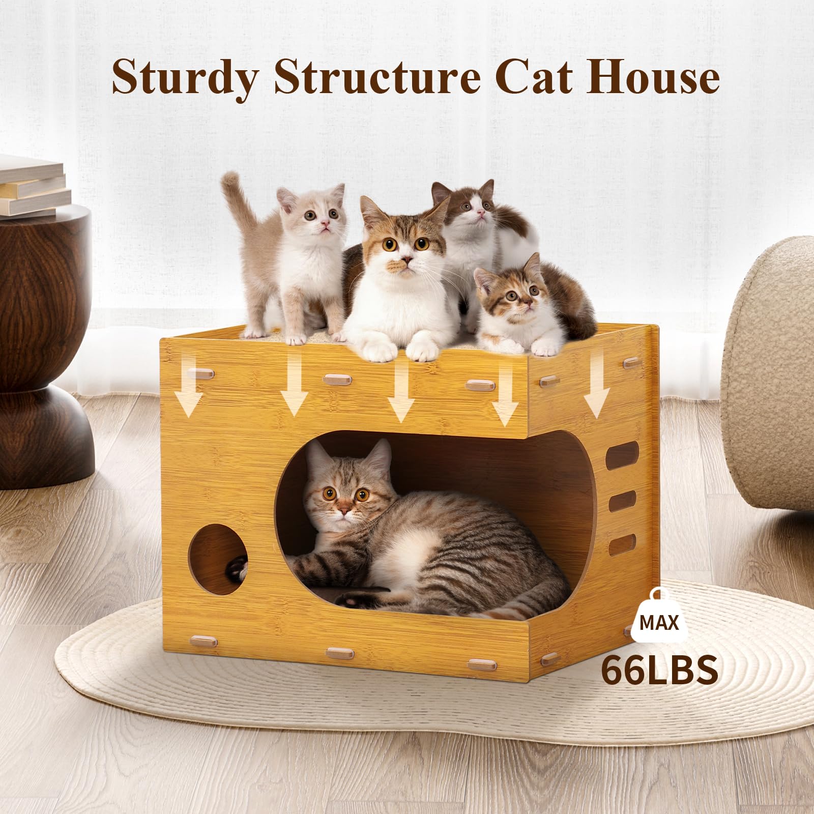 VARLNALY design-maison-chat-securite offre un espace sûr et accueillant.