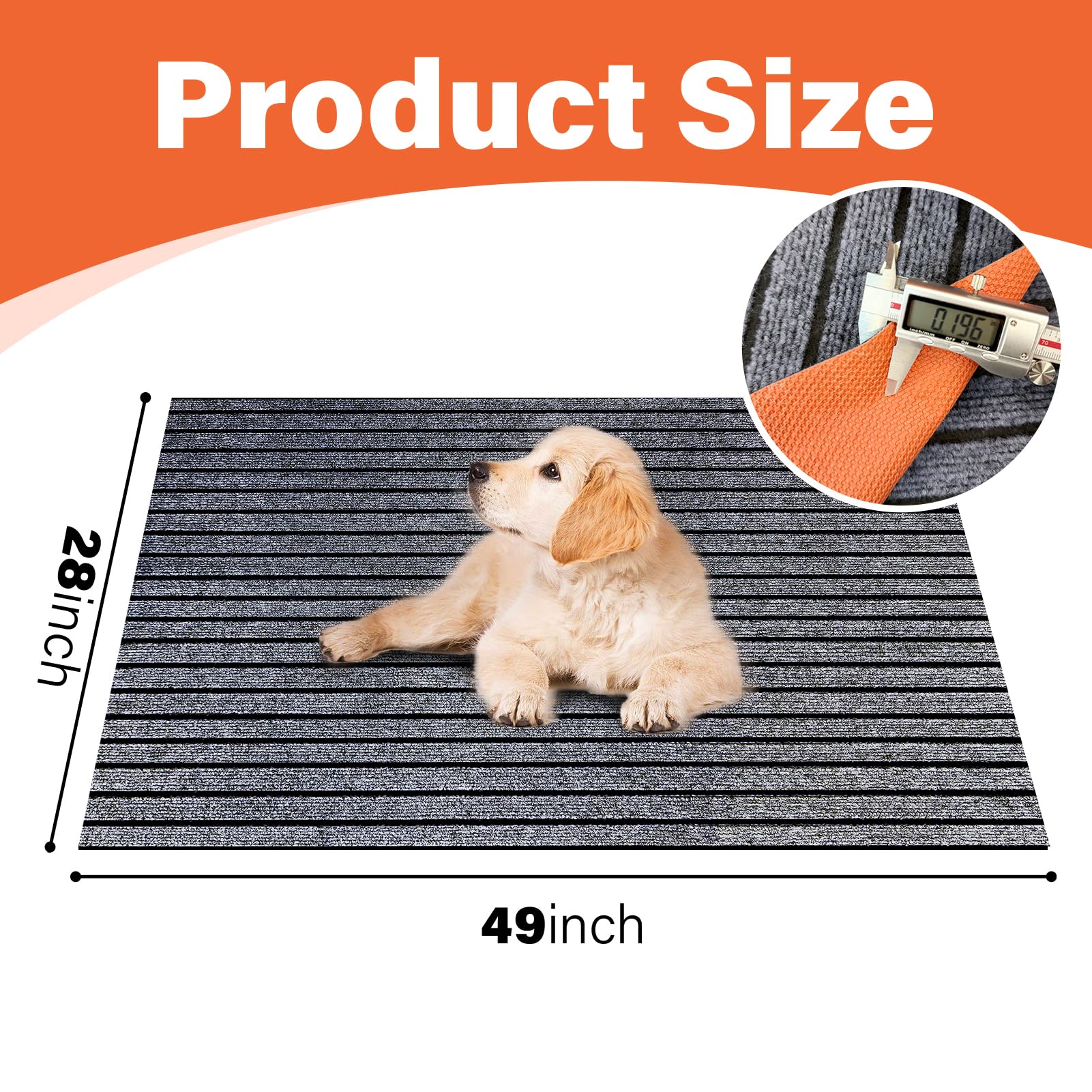 Varrisin Tapis absorbant: capte l’urine et évite les fuites sur le sol.