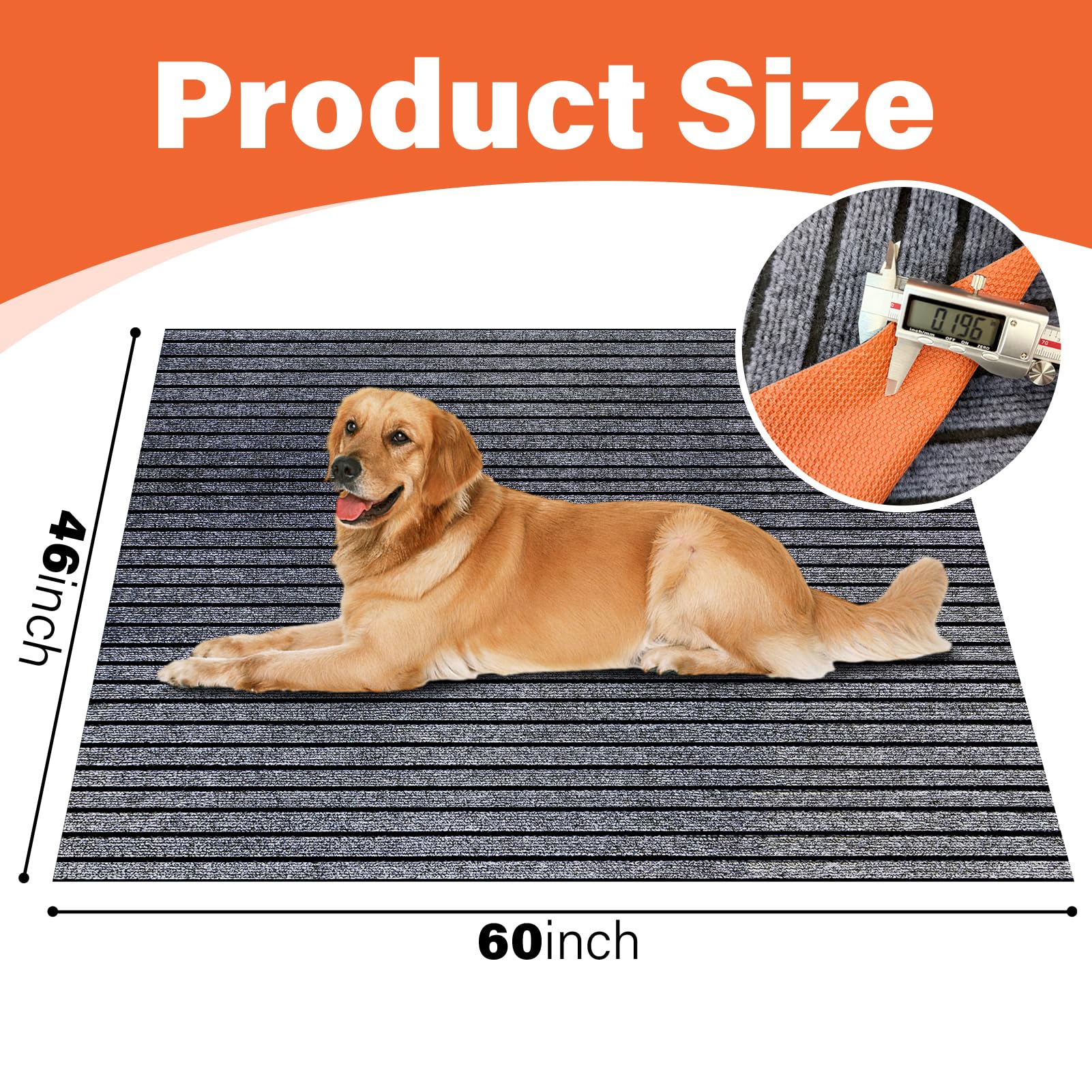 Tapis varrisin anti-glisse pour caisse, évite les glissades pendant l'entraînement.