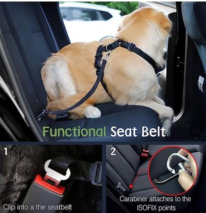 Harnais chien VavoPaw avec veste de sécurité ajustable pour un ajustement personnalisé.
