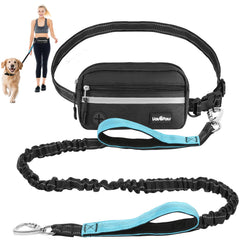 VavoPaw laisse mains libres avec ceinture pour des balades sans encombre et en détente.