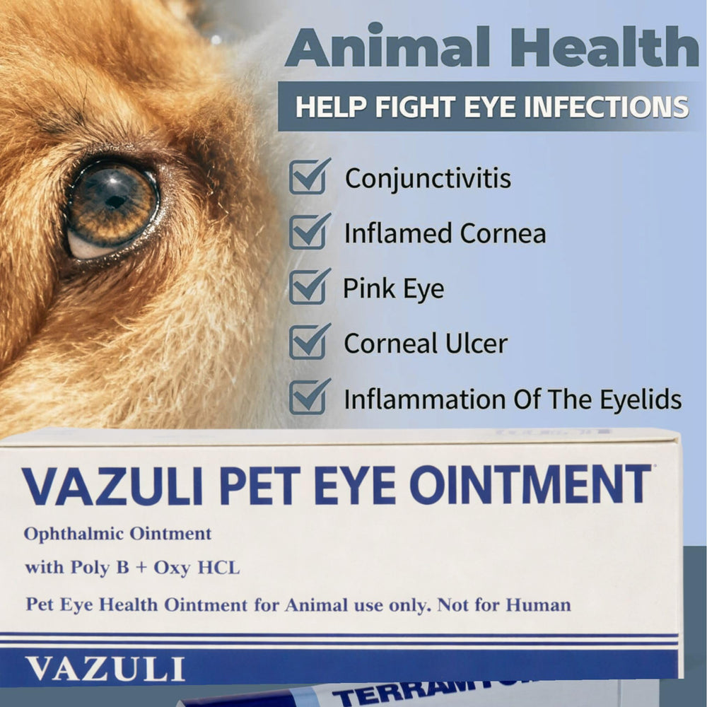 Texture douce Vazuli Yeux, agréable sur la peau animale