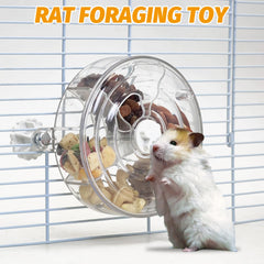 Jouet VCEPJH pour rat, tiroirs alimentaires, favorisent le foraging varié.