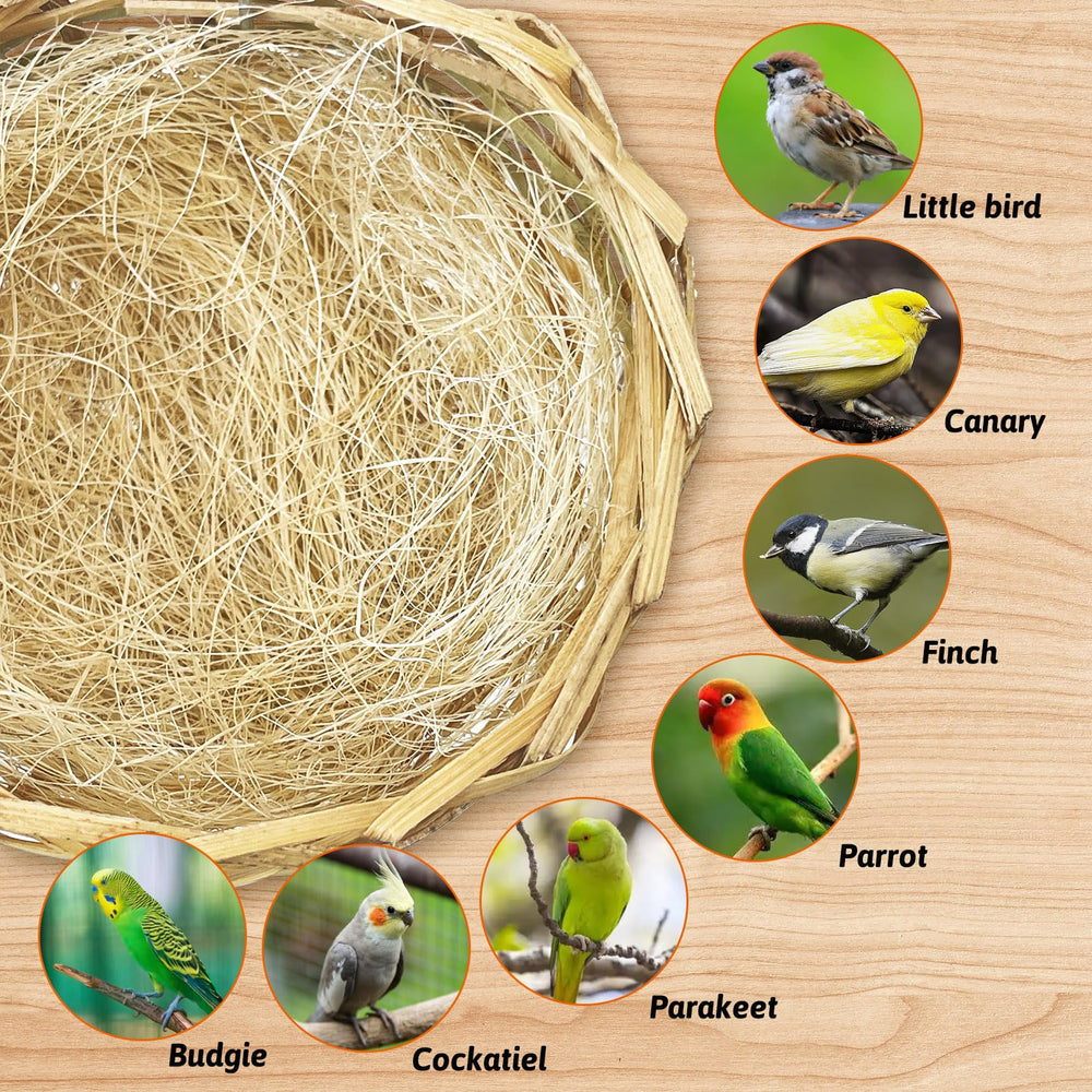 Nid pour cacatoès VCEPJH, adaptabilité pour petits oiseaux.