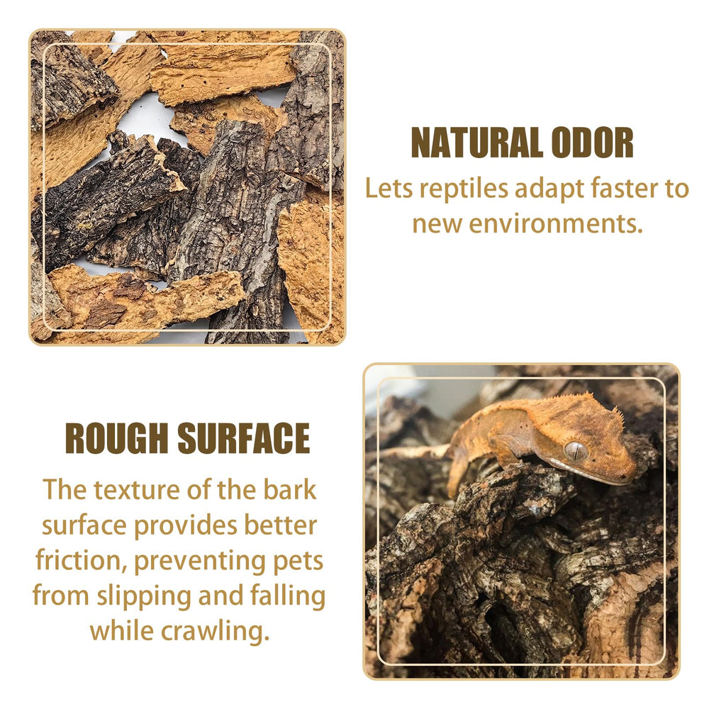 VCEPJH texture naturelle ecorce liege: surface authentique rappelant l habitat sauvage.