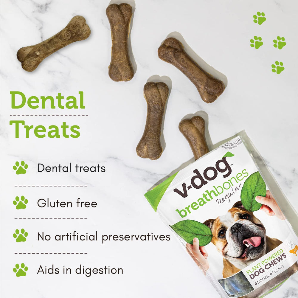 V-dog Breathbone brocoli et persil pour un souffle frais