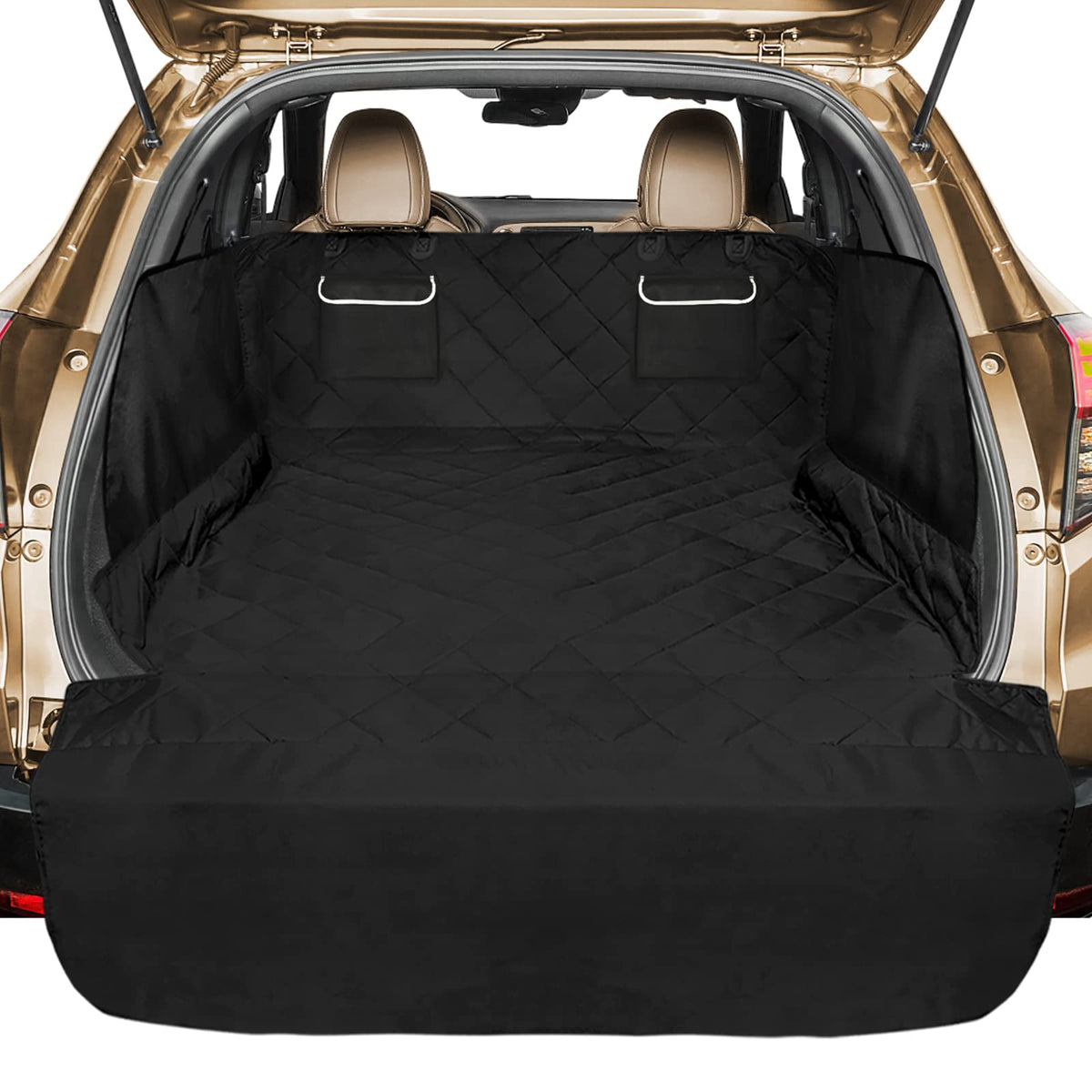 Couverture Veckle pour coffre SUV protege le coffre des poils.