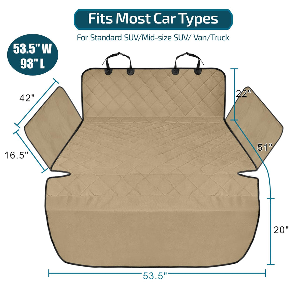 Veckle SUV Cargo Liner rabat pare-choc: protection de la peinture lors du chargement.