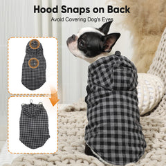Vecomfy manteau grand format ajustement poitrine adapté aux grands chiens.