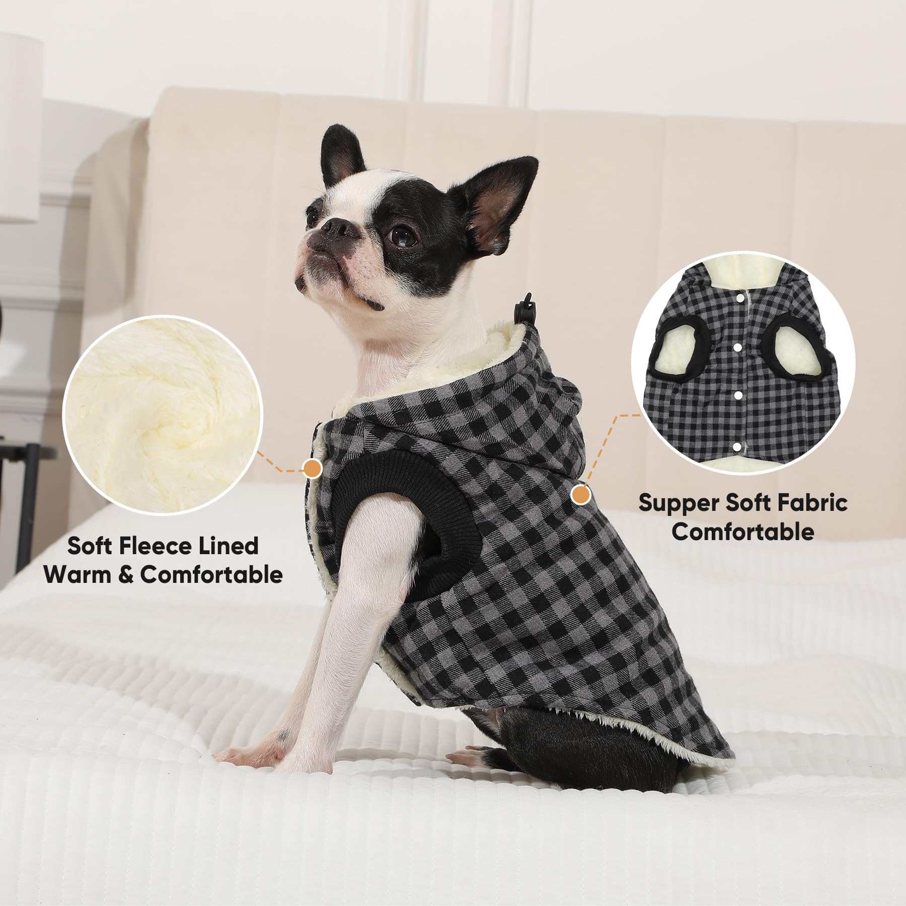 Vecomfy manteau hiver chic et pratique, idéal pour promenades quotidiennes.