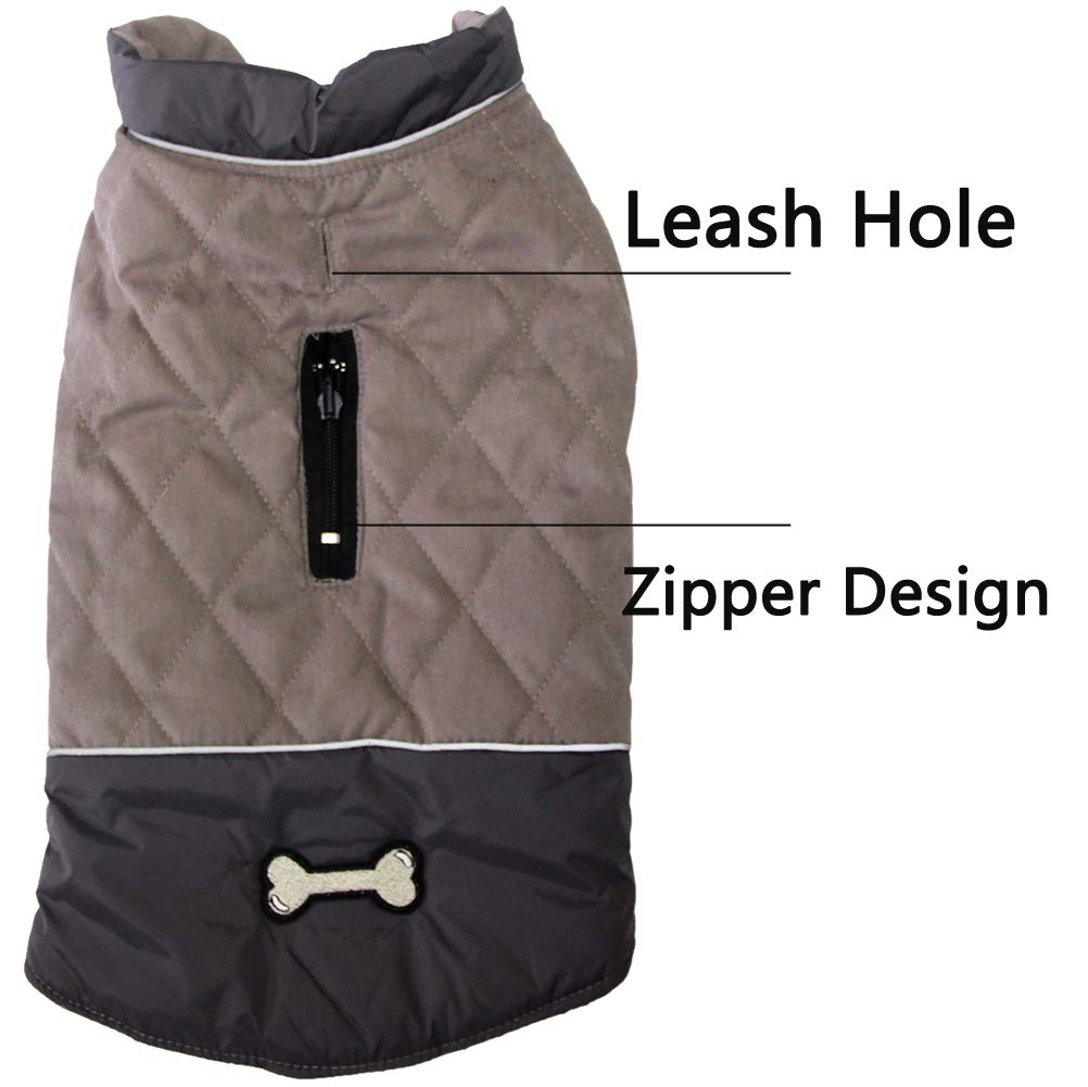 Tissu imperméable doux Vecomfy garde le chien au sec lors des jours pluvieux.