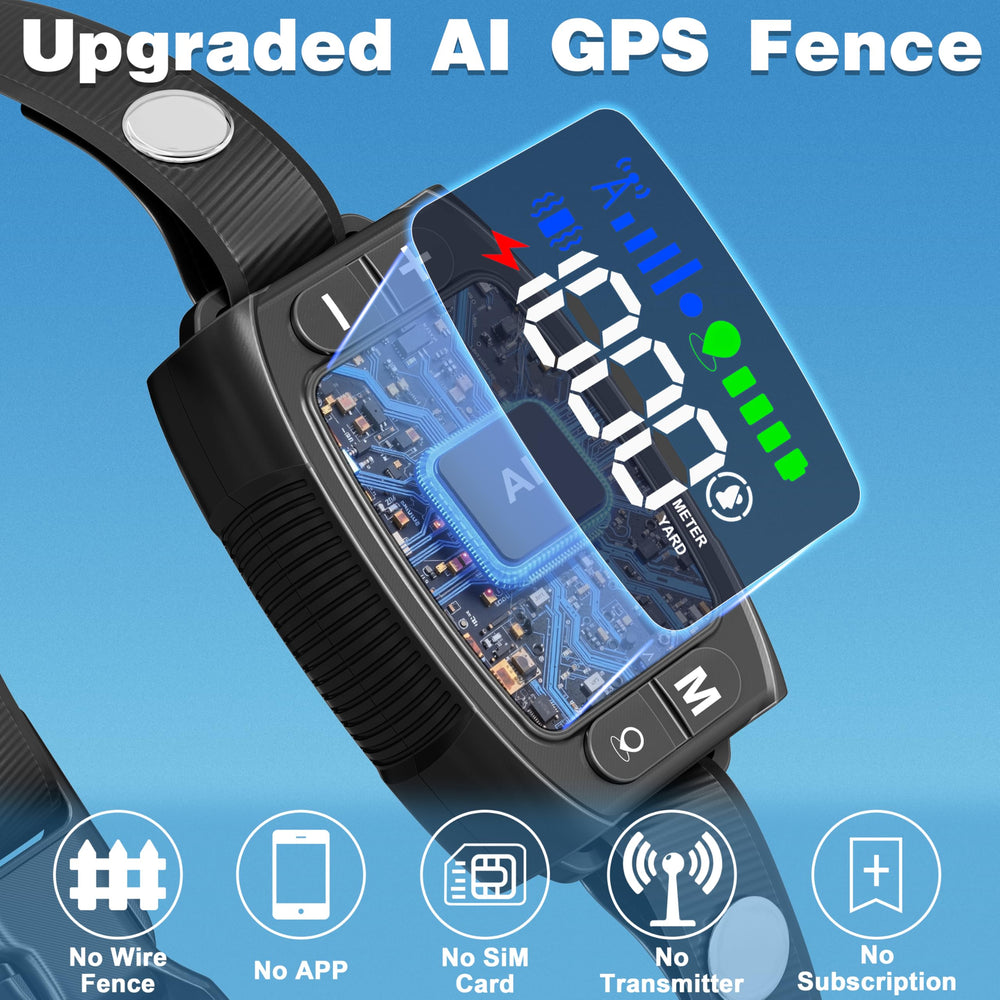 Utilisation extérieure Veconix: collier IPX6 protégé, prête pour aventures.