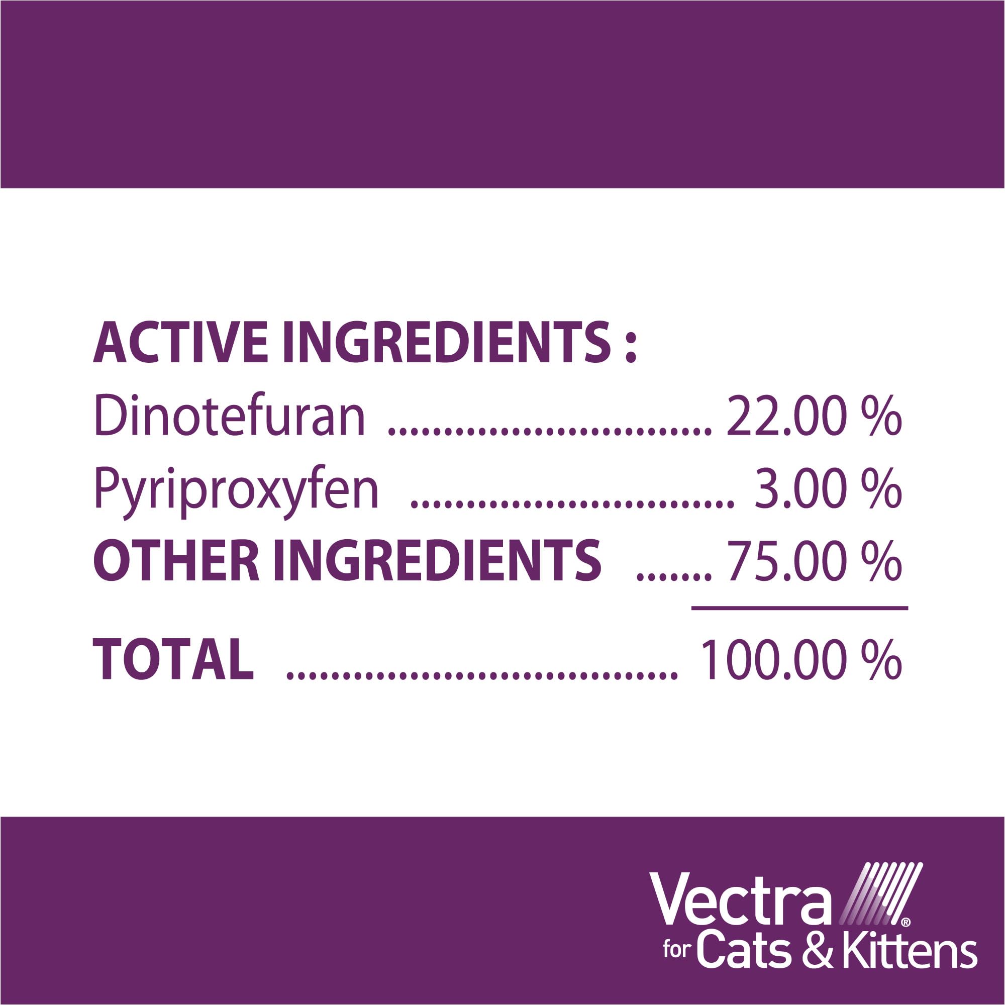Vectra puces-contact-tue: tue les puces sans que l'infestation continue.