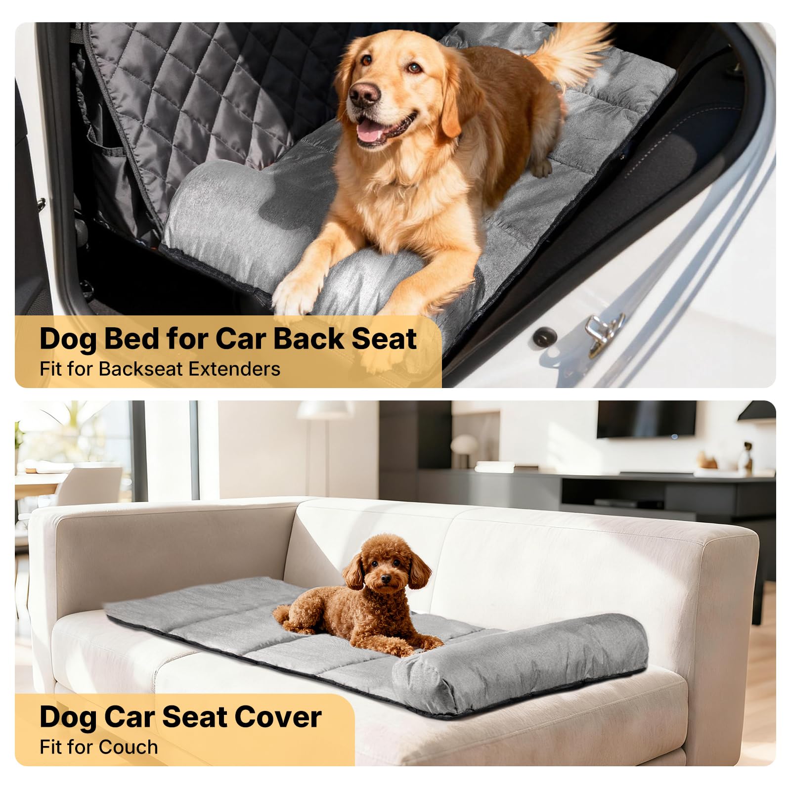 Veehoo usage polyvalent peut servir de housse canapé lors des voyages