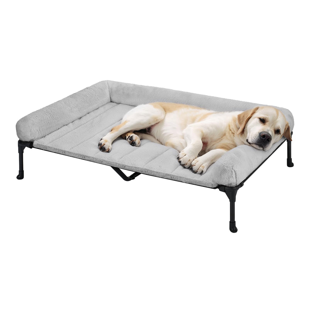 Veehoo lit grande taille 49x33 pouces, adapté aux chiens de grande taille.