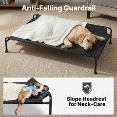 Cadre en acier durable et pieds anti-glisse Veehoo.